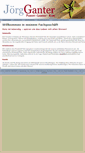 Mobile Screenshot of joerg-ganter-parkett.de